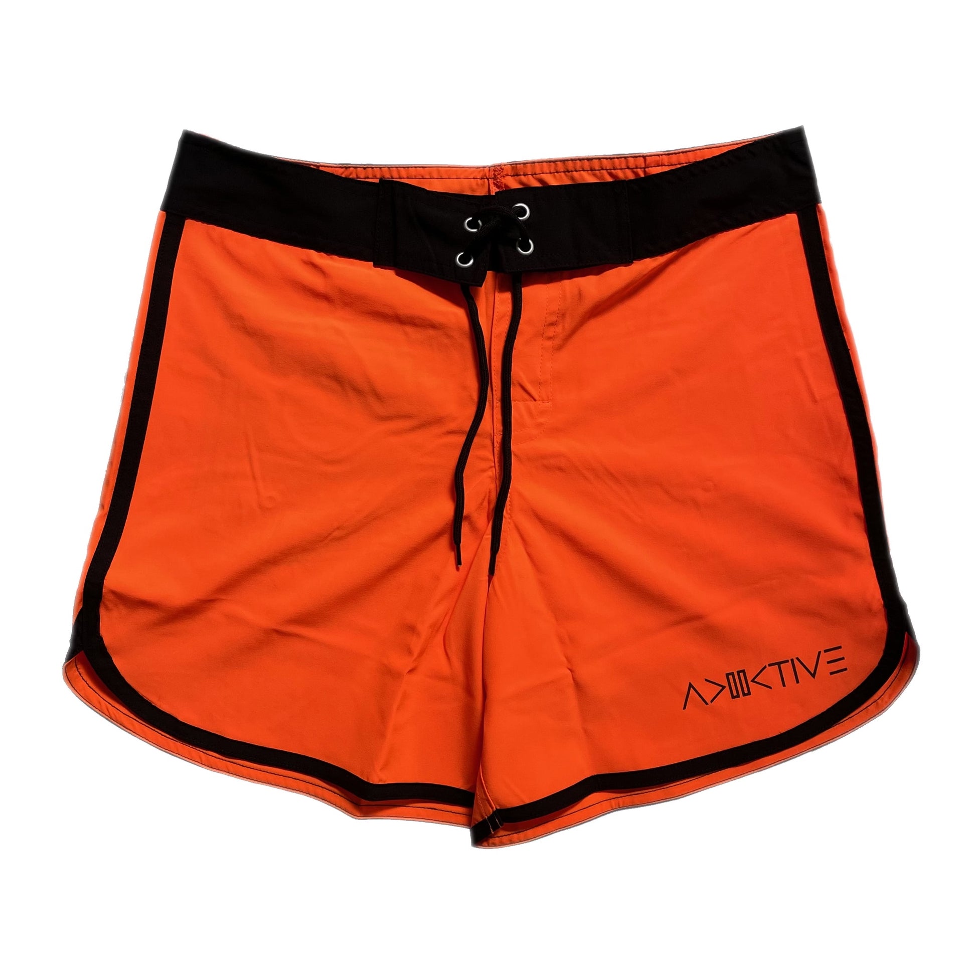 4 way stretch high performance womens boardshort Orange